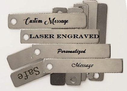 Engraved Metal Tags - Laser Engraved Tags