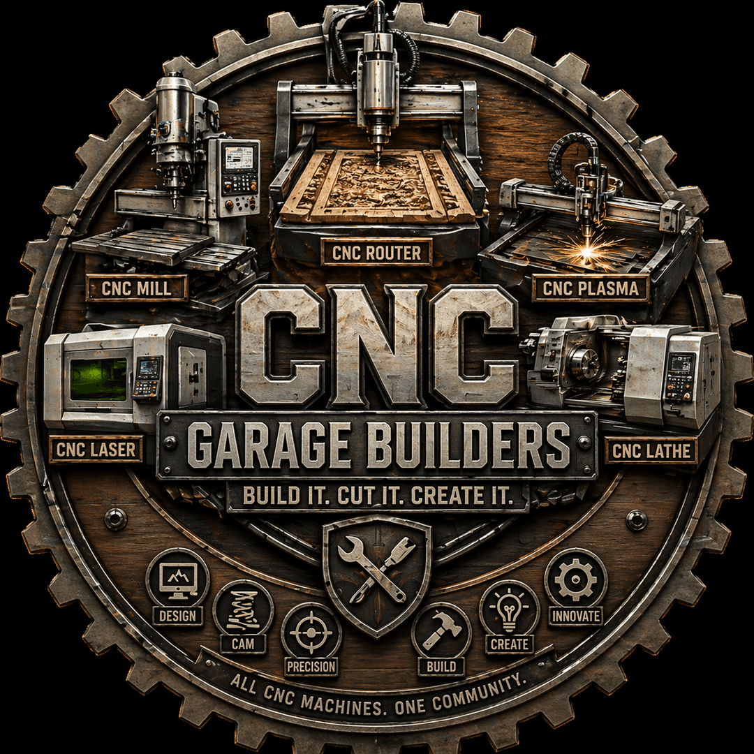 Crafters Market — CNC Garage Builders emblem