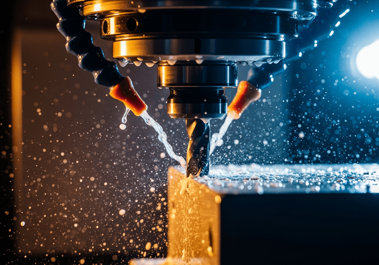 CNC manufacturing in motion